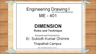 201 Dimension Rules and Technique [upl. by Aneri]