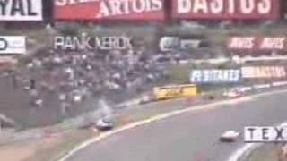 Death of Stefan Bellof in Spa [upl. by Chally]