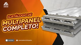 Catálogo de Multipanel Calidad Termoacústica para tus Construcciones [upl. by Aicram345]