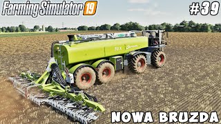 Spreading slurry amp planting potatoes with Xerion Saddle Trac  Nowa Bruzda  FS 19  Timelapse 39 [upl. by Assehc]