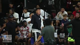 Giannis Antetokounmpo PULLS UP to the Drew League FRESH OFF Winning NBA MVP [upl. by Annad]