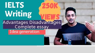 IELTS writing task 2 Advantages and disadvantages  complete essay [upl. by Tsepmet]