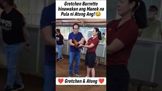 GRETCHEN BARRETTO HINAWAKAN ANG MANOK NA PULA NI ATONG ANG😂 gretchenbarretto atongang shorts [upl. by Stelu509]