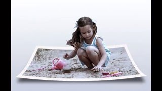 Creating a 3d popup out of an ordinary photograph  Photoshop Tutorial [upl. by Paulo130]