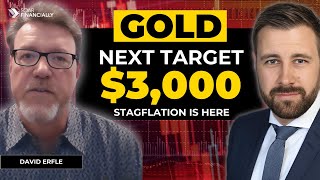 BULLISH Picture For GOLD Stagflation amp Barrick Gold amp Newmont  David Erfle [upl. by Dnaleel152]