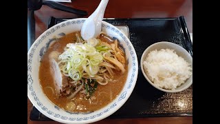 麺にたどり着けないｗニラひき肉ラーメン！えびす屋 [upl. by Arahd330]