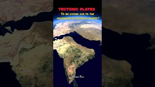 Tectonic plates movement earth scincefact mounteverest globalfacts [upl. by Ocsisnarf]