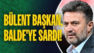 Sarı kartlı Keita Balde golü attı formayı çıkardı oyundan atıldı Bülent Başkan Baldeye sardı [upl. by Paulie473]