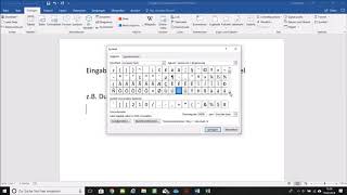 Sonderzeichen bei WordExcel eingeben als Beispiel Durchschnitt Ø [upl. by Barrie866]