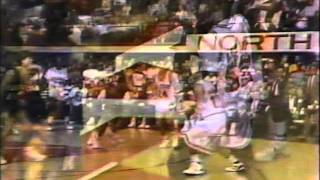 1987 chris corchiani NC STATE gets hurt against KANSAS [upl. by Cilurzo379]