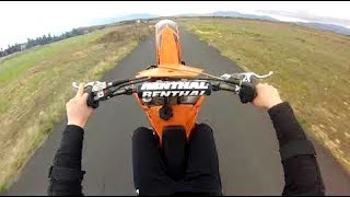 KTM 85 sx Wheeling GoPro [upl. by Artemus]