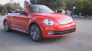 2014 VW Beetle Convertible  Review and Road Test [upl. by Greta]