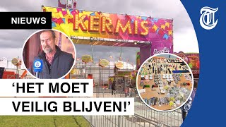 Fouilleren op Haagse kermis ‘Messen schroevendraaiers en drugs’ [upl. by Gardia]