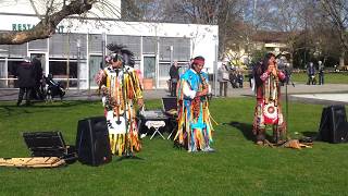 Indianische Musik in Heilbronn Baden Württemberg [upl. by Mayhew]