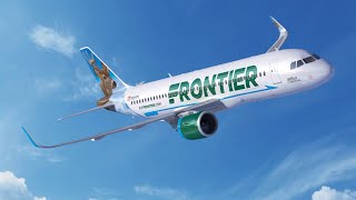 Flying frontier MCO  STL Shout out to frontier flight 86s wonderful crew flyfrontiervideos [upl. by Adlig]