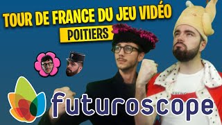 VISITE DU FUTUROSCOPE EN LIVE  TOUR DE FRANCE DU JEU VIDEO avec Rivenzi et Ultia [upl. by Elauqsap]