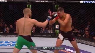 Conor Mcgregor DESTROYING Nate Diaz  UFC 202 [upl. by Emerson]