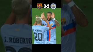 Barcelona vs man city 33 football highlights neymar messi [upl. by Nilreb]