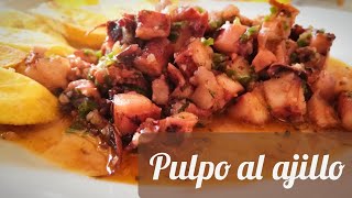 Pulpo al ajillo [upl. by Chryste]