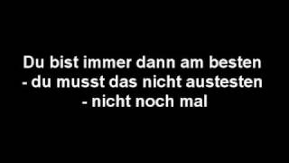 Die Ärzte  Lied vom scheitern  Lyrics [upl. by Ledoux126]