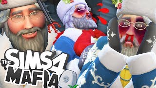 MURDERING SANTA  The Sims 4 Mafia Rags to Riches Legacy Ep17 [upl. by Binny828]