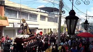 💜Procesión💜 De 💜Velación💜 De La CI De 💜Nuestra Señora De 💜Dolores💜 Templo La Merced 2024 [upl. by Nalced]