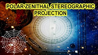 Polar Zenithal Stereographic Projection  Sanjib Mandal SanGeotics [upl. by Anwadal]