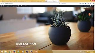 cara install wordpress di localhost [upl. by Feliks]