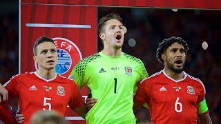 GOOSEBUMPS Wales fans deliver incredible rendition of the national anthem [upl. by Buzz426]