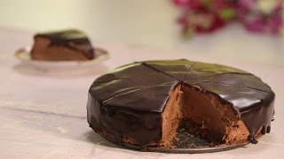 Chocolate Cheesecake  5 Types of Chocolate Recipes  Chef Anupa  Sanjeev Kapoor Khazana [upl. by Kimmi434]