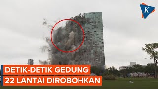 Gedung 22 Lantai di AS Diruntuhkan dalam Hitungan Detik [upl. by Roinuj]