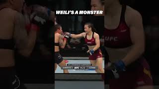 Zhang Weili is a UFC MONSTER [upl. by Attelrahs]