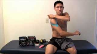 General Shoulder Support taping  Skinetex [upl. by Gaye947]