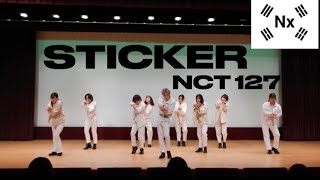 NCT 127 엔시티 127 Sticker Dance Cover by Nx 長大祭 20211031 [upl. by Vacuva]