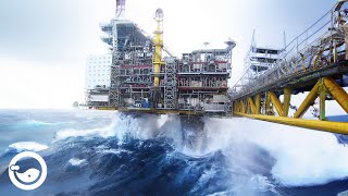 Life amp work in Extreme Conditions This is Why Offshore Oil Rig Workers Earn So much Money [upl. by Lrig844]