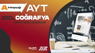 İŞLER TÜRKİYE GENELİ DENEME SINAVI AYT COĞRAFYA A KİTAPÇIĞI [upl. by Jakoba318]