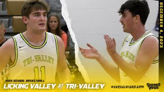 TriValley Eases Past Licking Valley in quotThe Dawg Poundquot 🏀 [upl. by Atinar553]