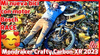 😀👍Unboxing MONDRAKER Crafty Carbon XR 2023 ltd [upl. by Ojytteb]