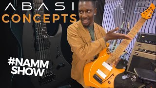 Tosin Abasi Reveals New Abasi Concepts Guitars [upl. by Yenttirb]