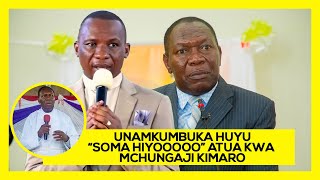 UNAMKUMBUKA HUYU quotSOMA IYOquot AGREY MWANRI ALIYEKUWA MKUU WA MKOA AFIKA KANISANI KWA MCH ELIONA KIMARO [upl. by Em]