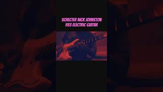 Jamming on a Schecter Nick Johnston Traditional HSS ElectricGuitar [upl. by Anidem]