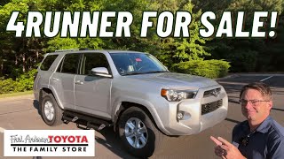 For Sale 2022 Toyota 4Runner SR5 4x2  Classic Silver [upl. by Anyrak]