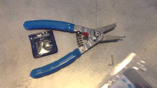 REVIEW Channellock 8 in Retaining Ring Pliers [upl. by Nilorac98]