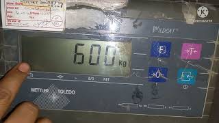 METTLER TOLEDO WEIGHING SCALE CALIBRATION PROCESS [upl. by Luthanen]