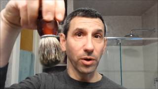 Lathering Tutorial  How to lather a shaving soap [upl. by Lirrehs]