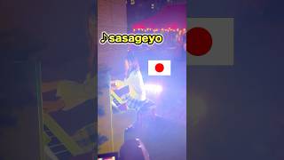 Sasageyo Anime Song in public piano Japan Reaction Sasageyo AOT Song [upl. by Breena780]