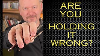 How to Perfect Your Bow Hold  Learn From A CONCERTMASTER [upl. by Adham899]