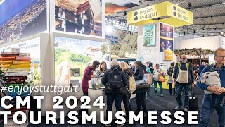 CMT 2024  die weltweit größte Tourismus und Freizeitmesse in Stuttgart [upl. by Bagley]