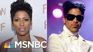 Tamron Hall Remembers Her Friend Prince  MSNBC [upl. by Haneekas]