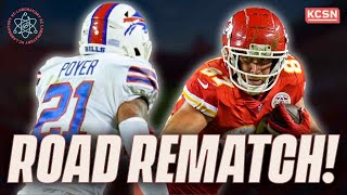 Chiefs vs Bills 🔥 AFC Divisional Round REMATCH 👀 Mahomes Faces Allen in First Road Playoff Game [upl. by Francie]